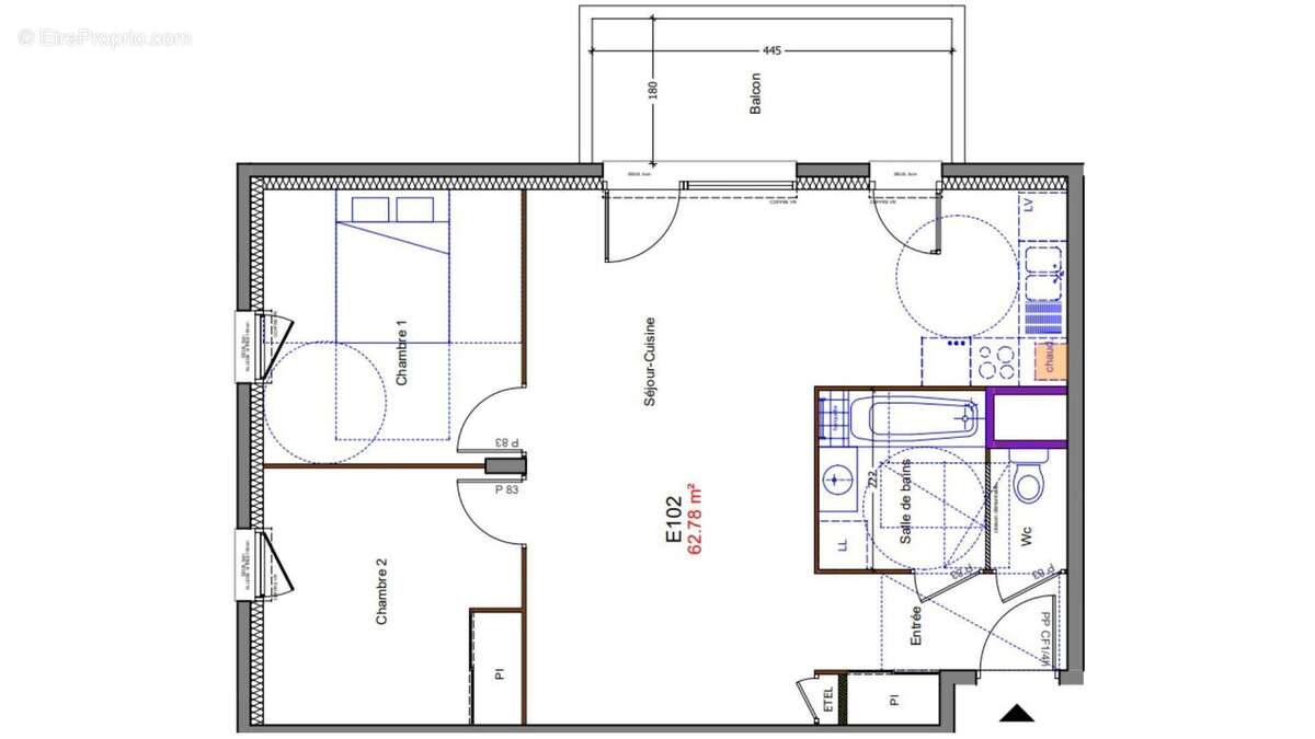 Appartement 63 m² à Allinges  - photo 4