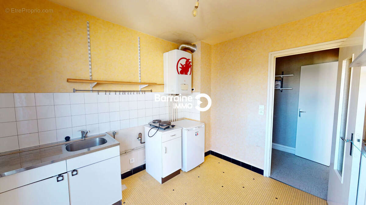 A vendre exclusivite brest saint michel appartement t1 bis 35m² - photo 2