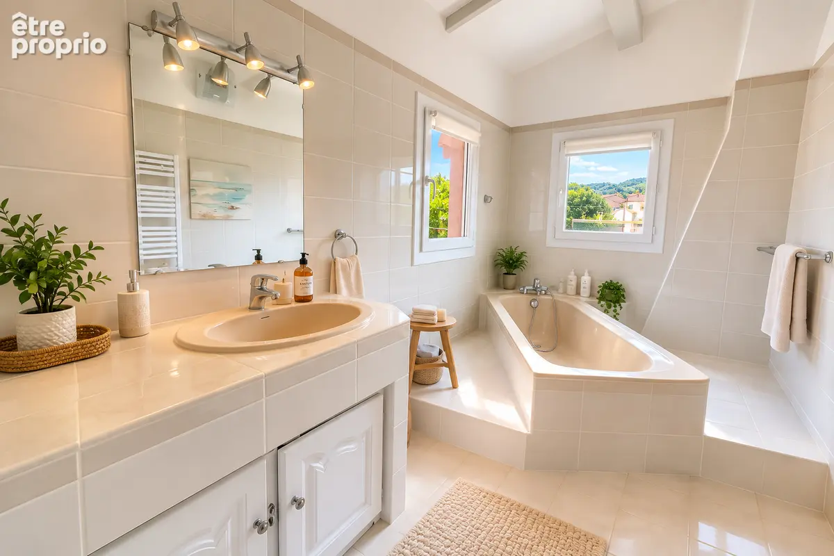 **Maison INDIVIDUELLE 4 pièces - 3 Chambres (130m²) ** Jardin  + Piscine** Stationnement & Garage ** Saint Mandrier sur mer (834 - photo 13