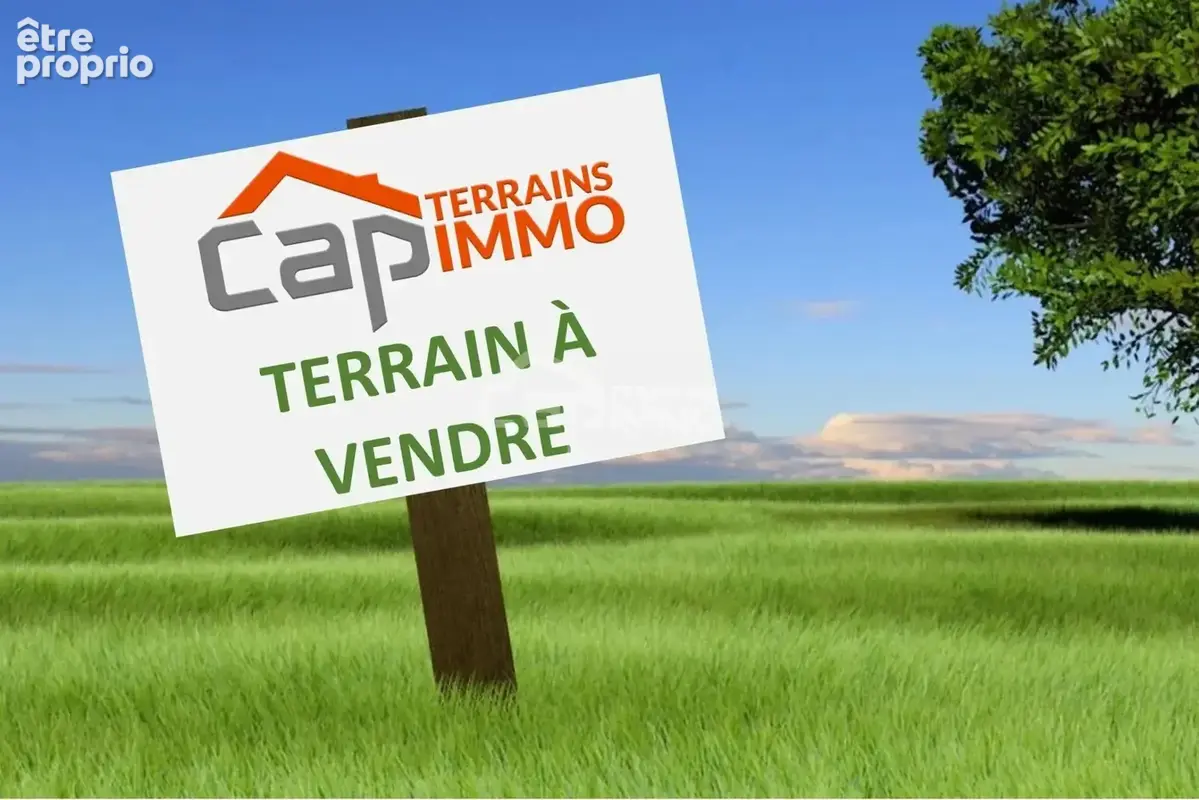 Terrain plat - 600 m² - viabilisé - photo 2