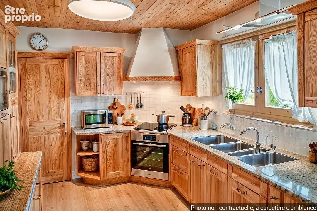 Les Chavannes, grand chalet avec terrain constructible - photo 8