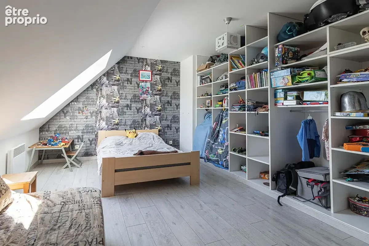 Maison récente, Le Plessis-Grammoire, Angers 10 minutes Est, 4 chambres, garage, jardin - photo 9