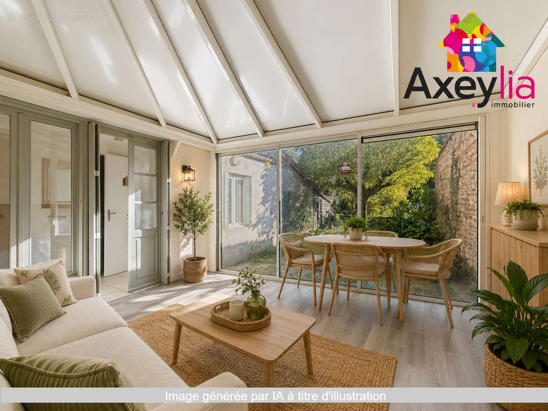 A vendre - marcigny - maison de ville  avec terrain - photo 5