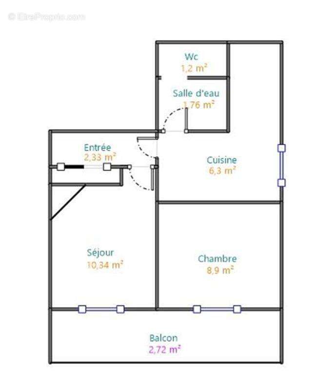 Appartement à SAINT-JUST-MALMONT