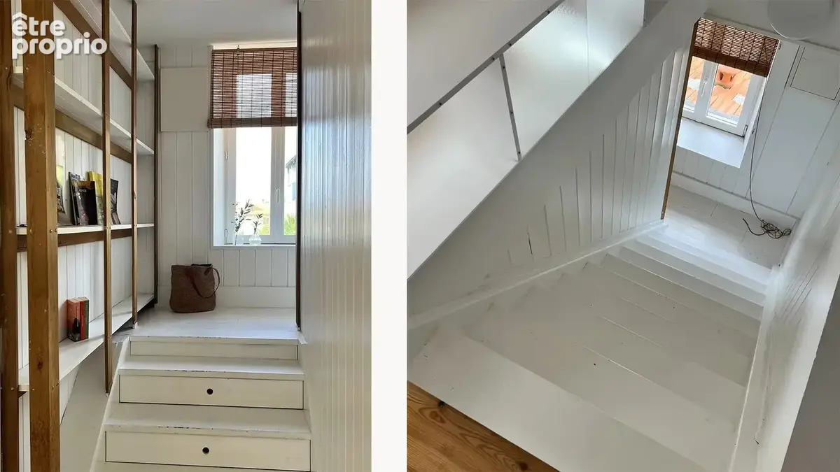 T3 en duplex atypique – Le charme et le calme d’une impasse - photo 8