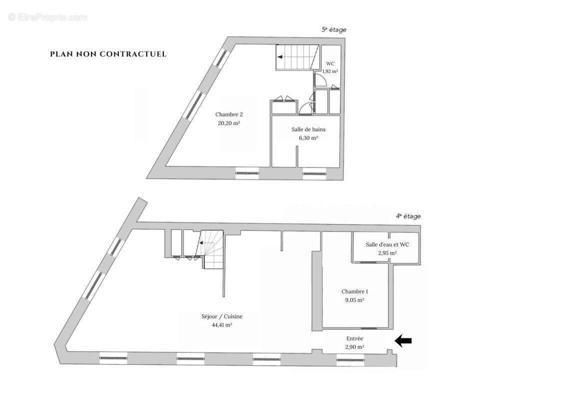 Appartement à PARIS-2E