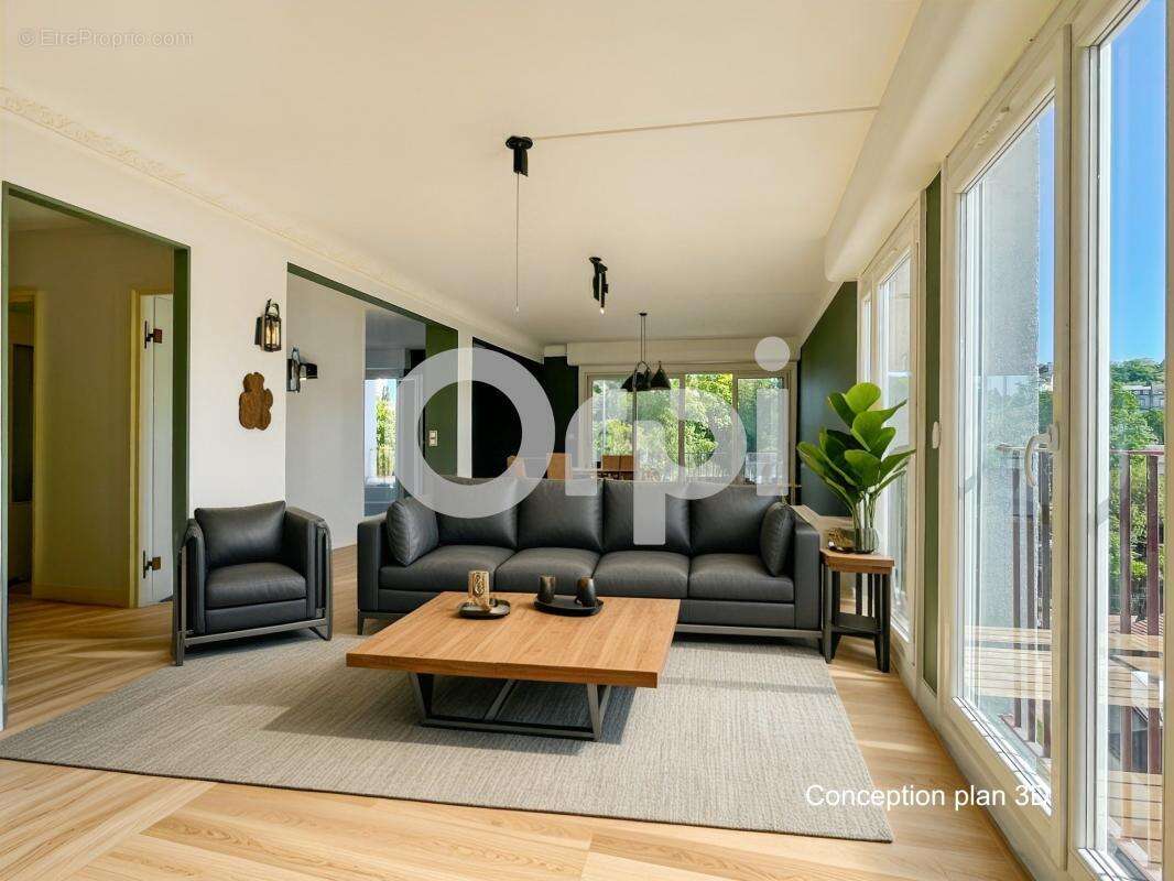 Magnifique appartement T6 de 140 m² avec vue sur le Jardin Botanique - photo 3