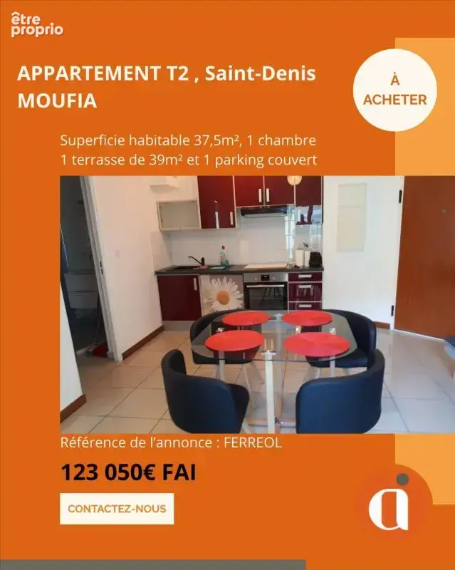 Appartement à SAINT-DENIS