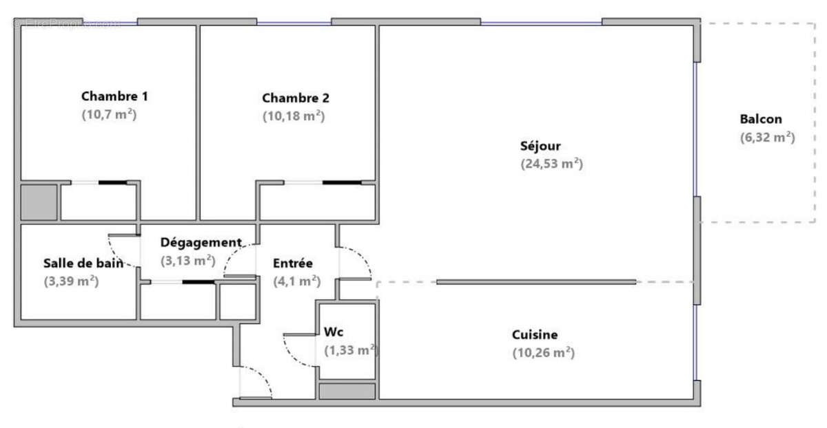Appartement à DIJON