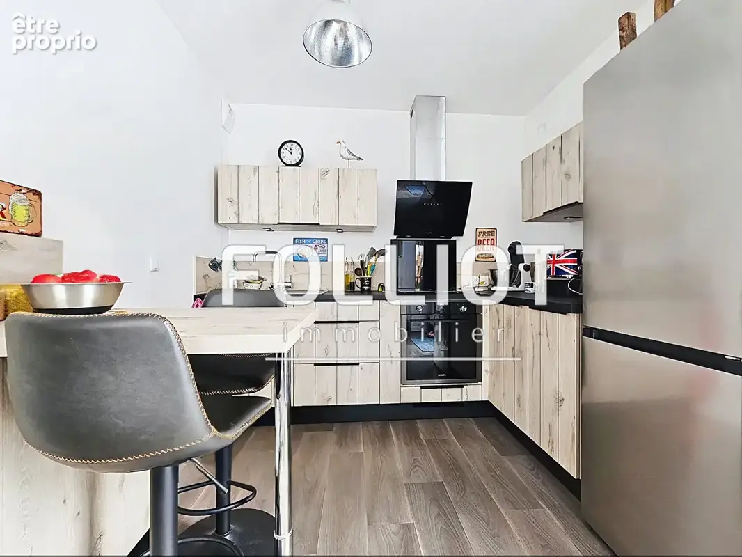 Dernier étage 3 pièces de 75 m² avec terrasse de 50m² et double garage à Douvres-la-Délivrande - photo 6