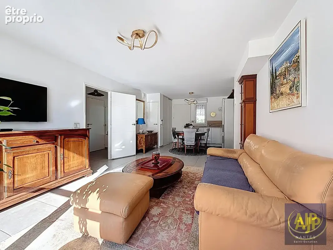 Nantes - tortiere - appartement t3 a vendre avec jardin privatif et garage. - photo 7