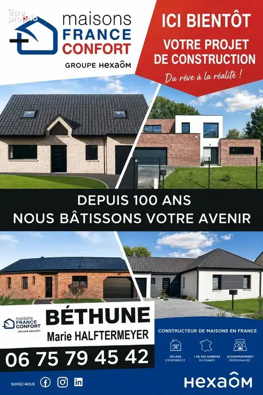 Photo Terrain à Noeux-Les-Mines au prix de 59 000€