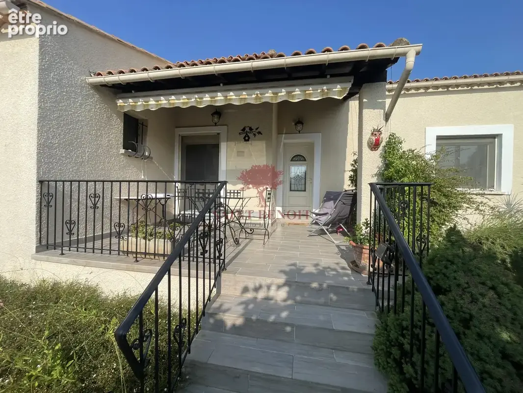 Le pouget - a vendre villa de type t4 avec une piscine - photo 3