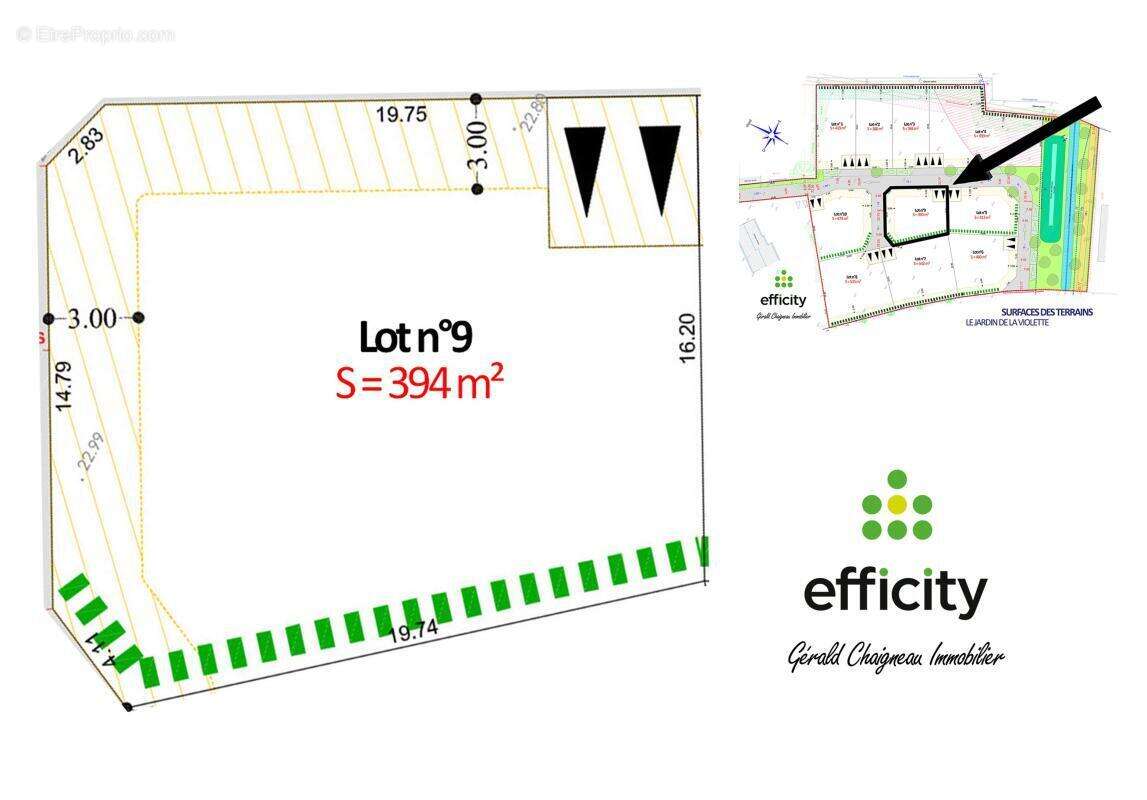 Terrain à SAINT-LUMINE-DE-COUTAIS