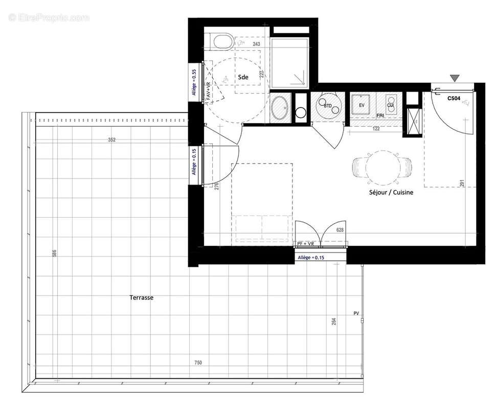 Appartement à SAINT-NAZAIRE