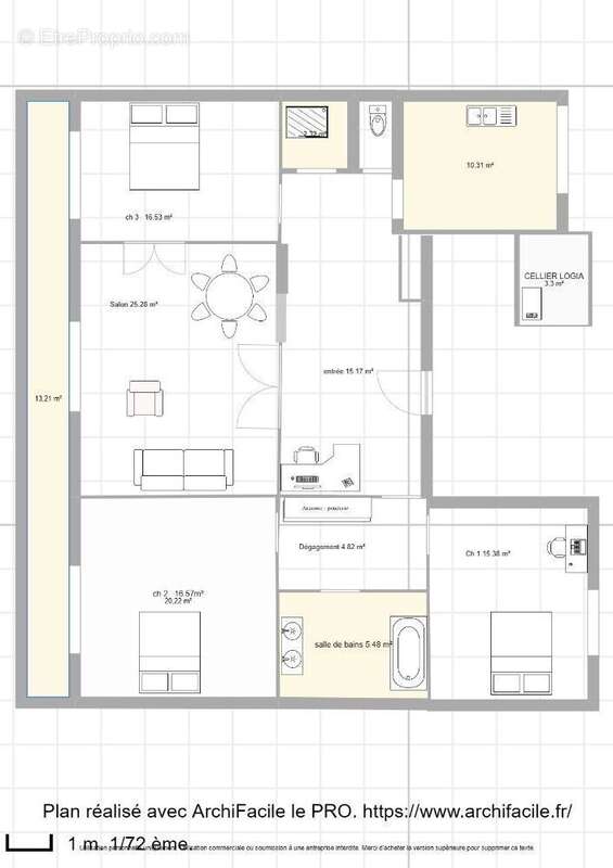 Appartement à LYON-4E