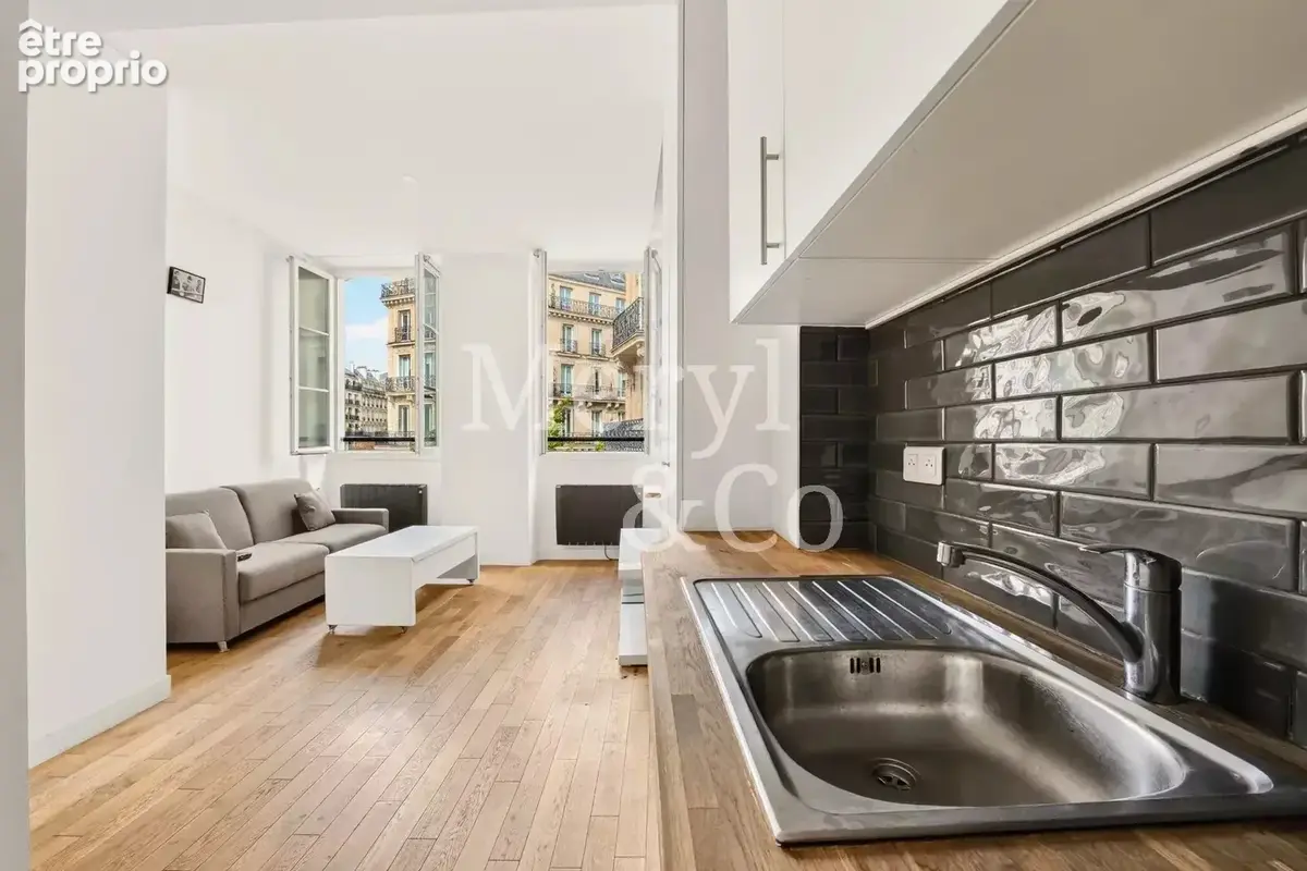 Studio lumineux de 23,74 m² en parfait état et meublé - photo 4