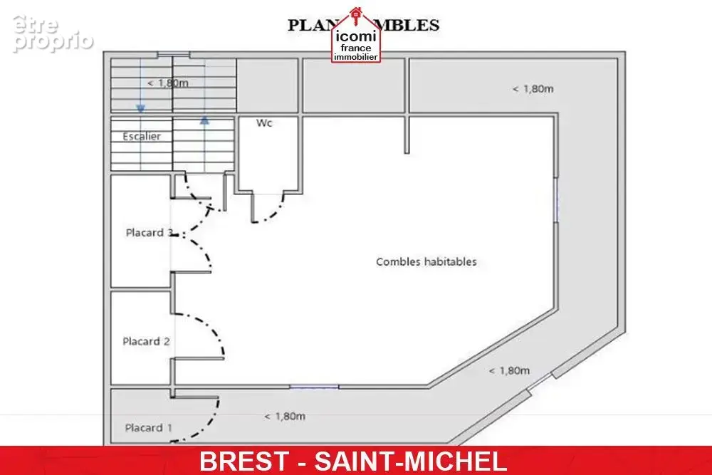 Finistere - brest (29200) - a vendre - maison de charme des annees 30 de 150 m² avec jardin clos et garage - 4 chambres - renova - photo 10