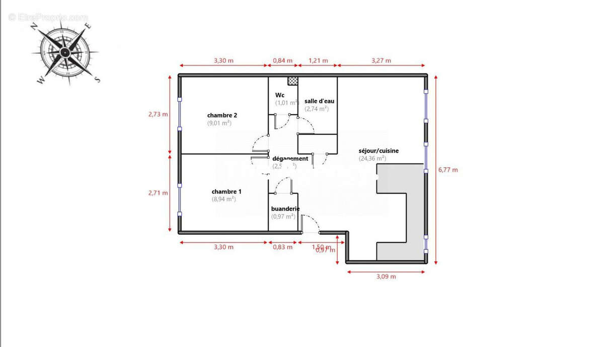 Appartement à MARSEILLE-9E
