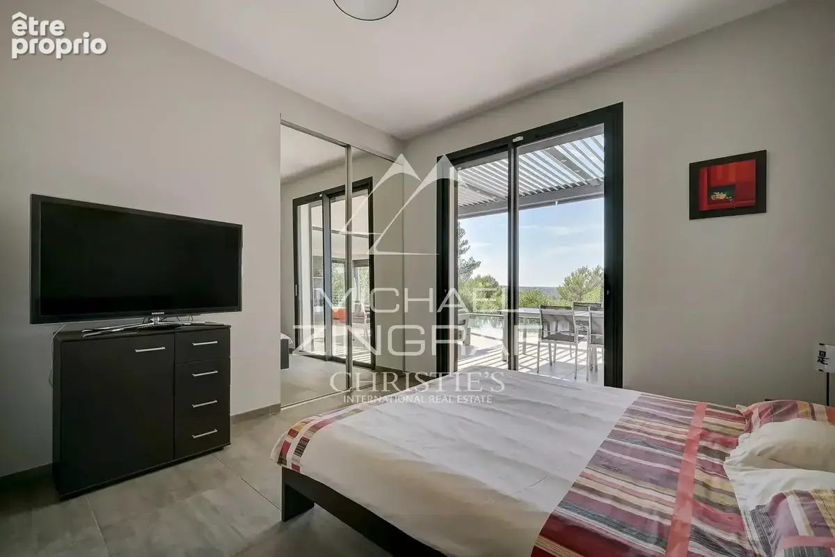 Villa d'architecte contemporaine avec vue panoramique & Pinède privée - photo 11