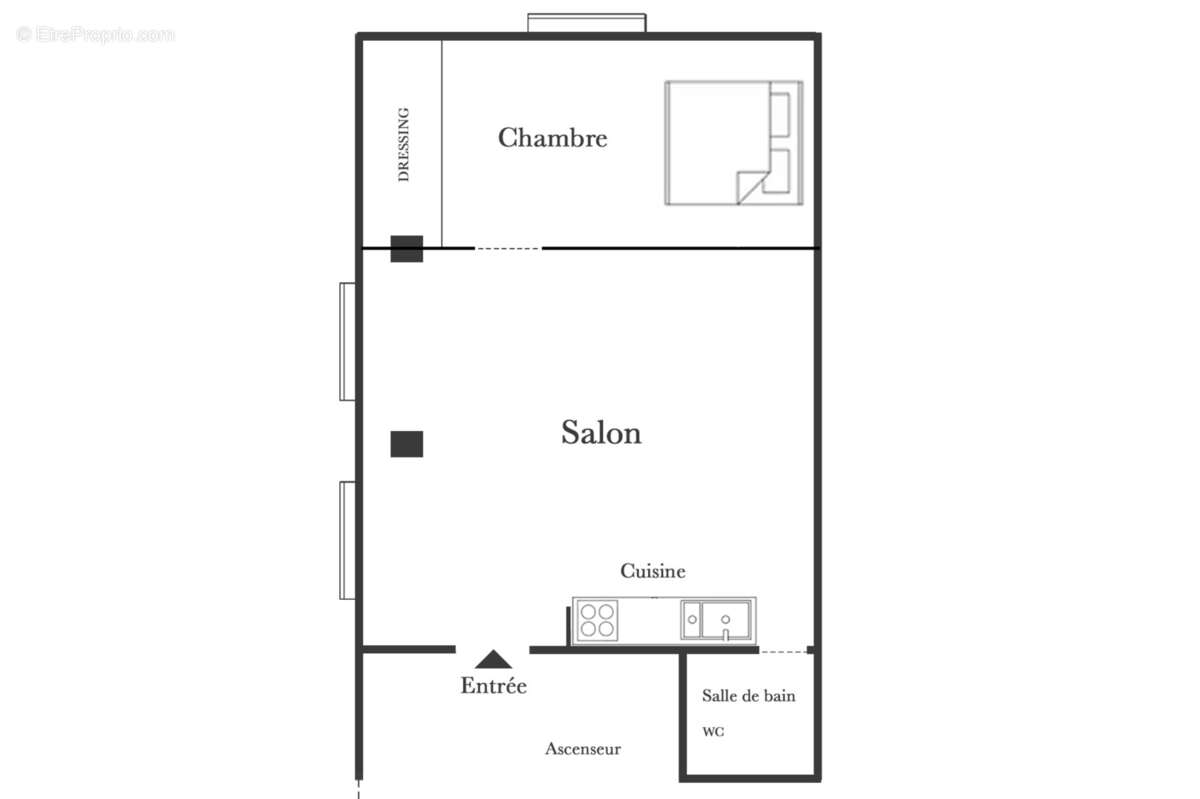 Appartement à PARIS-4E