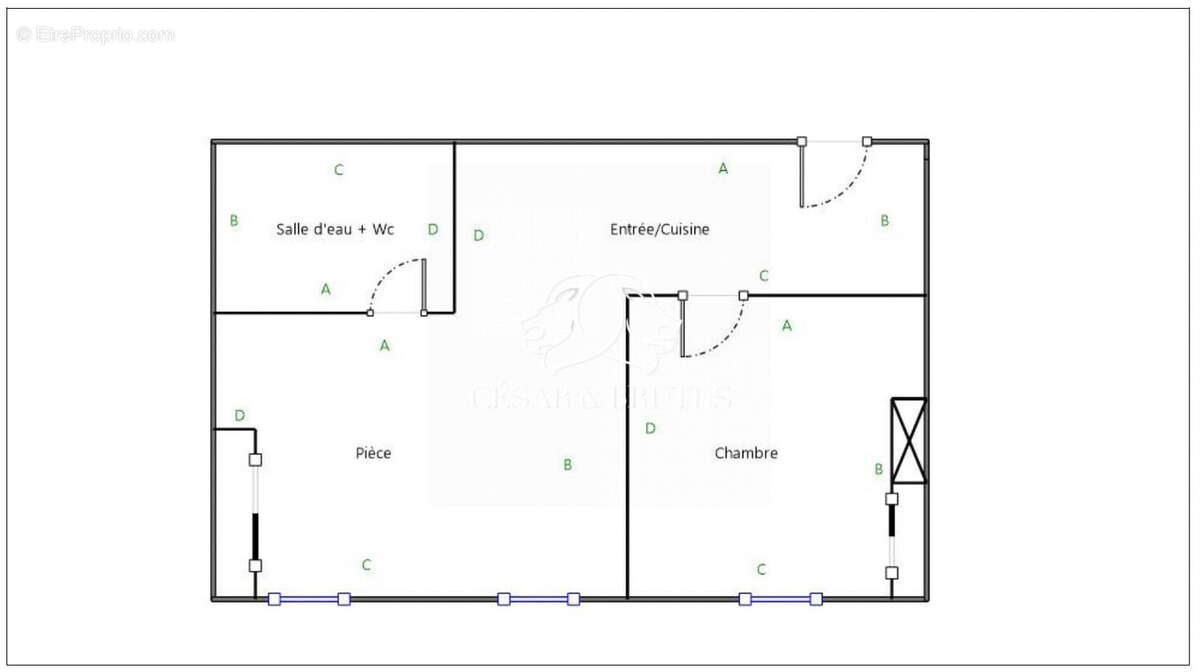 Appartement à LYON-1E