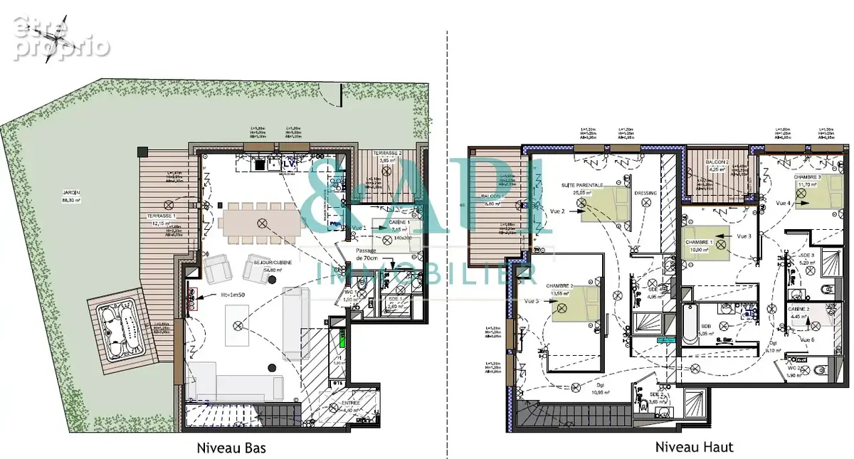 Les gets magnifique appartement de 178m2 - photo 2