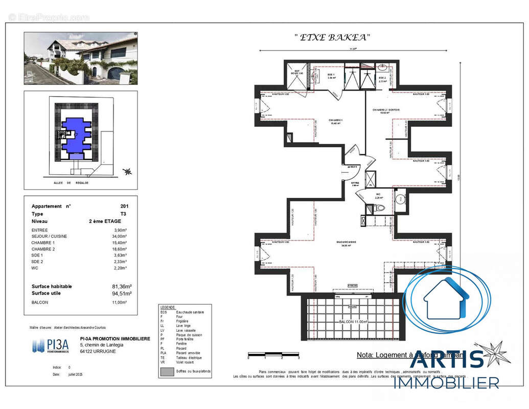 Appartement à SAINT-JEAN-DE-LUZ