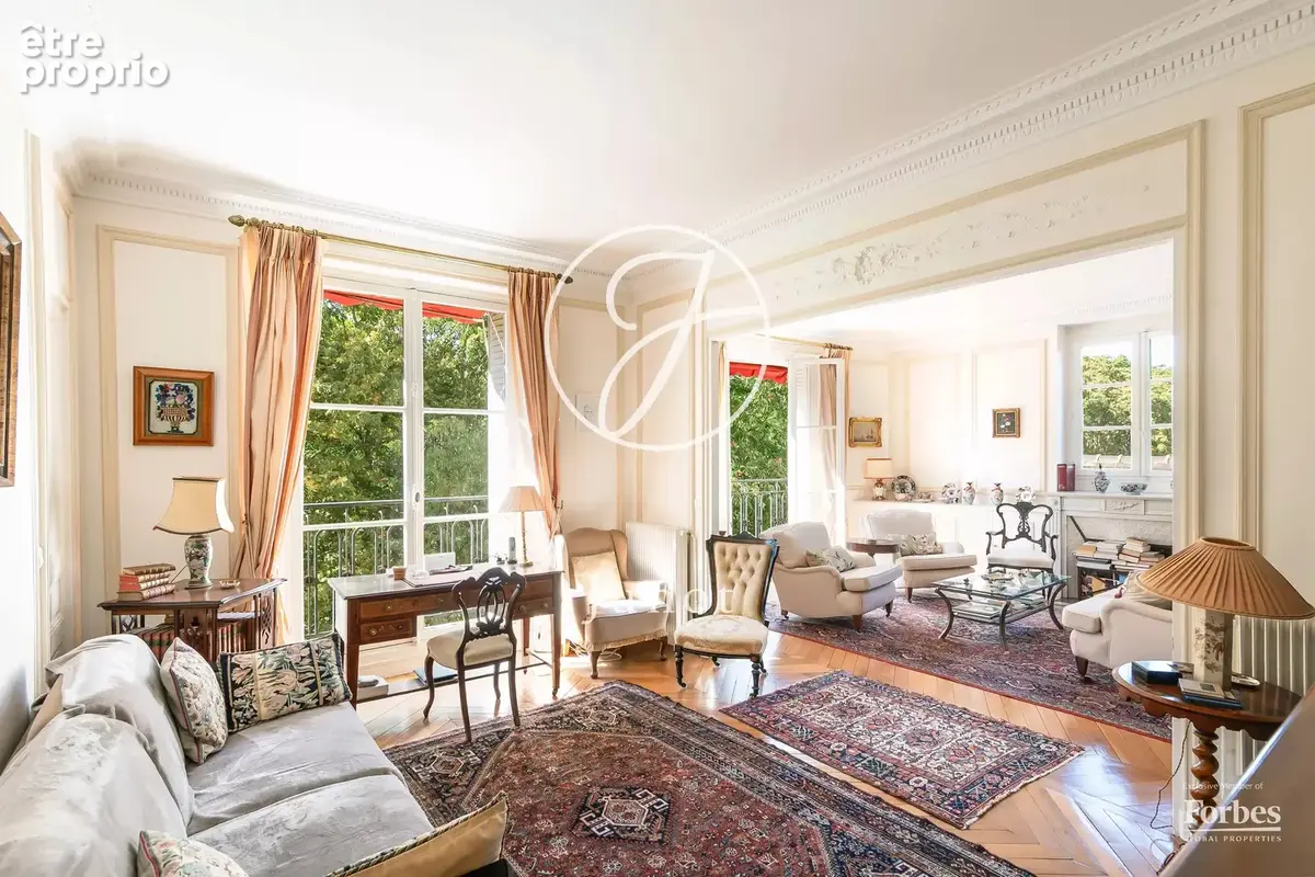 Paris 16e - AUTEUIL / MONTMORENCY - Appartement de réception et familial - 5 pièces - 152,63m² Carrez - 3 chambres - photo 3