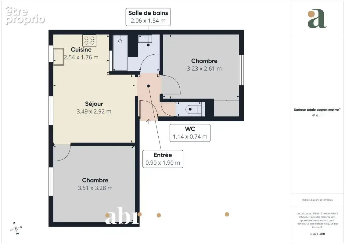 Charmant appartement - 42 m² - 3 pièces - Colombes Rue Maurice Berteaux - photo 11