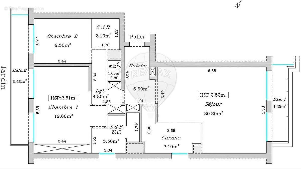 Appartement à LE BLANC-MESNIL