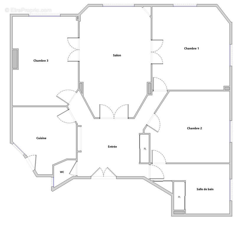 Appartement à PARIS-16E