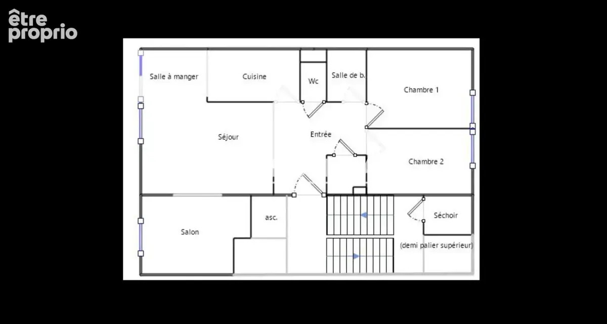 Residence mozart, appartement t3-t4 - photo 8