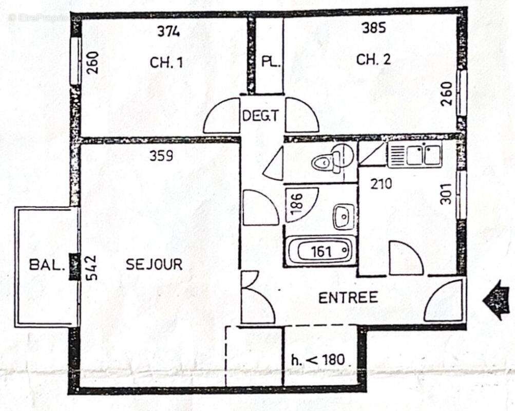 Appartement à MONTIGNY-LE-BRETONNEUX