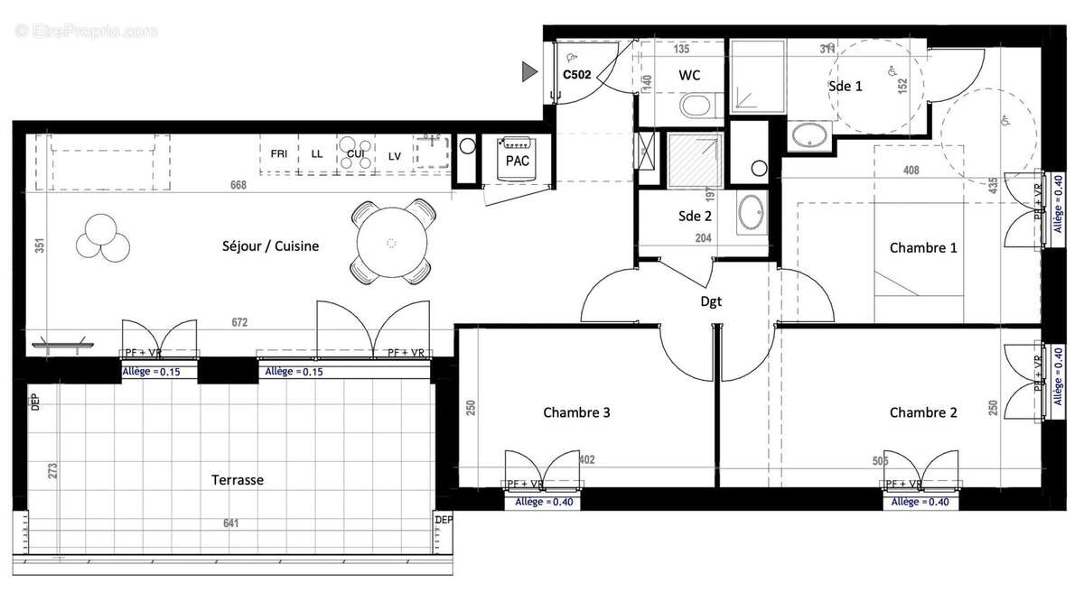 Appartement à SAINT-NAZAIRE