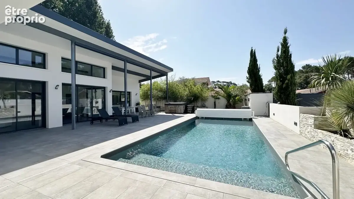 Maison d'architecte contemporaine de plain-pied à 10 minutes de capbreton et hossegor - photo 2