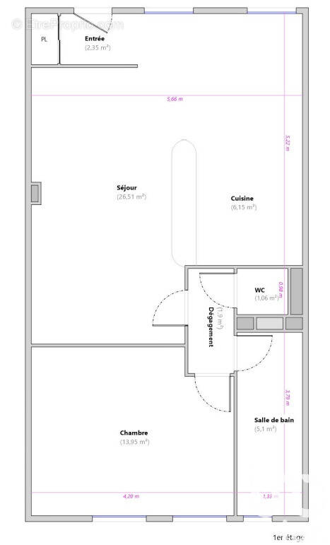 Photo 1 - Appartement à PARIS-1E