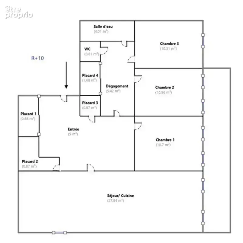 Appartement Parc du Portail rouge - photo 12