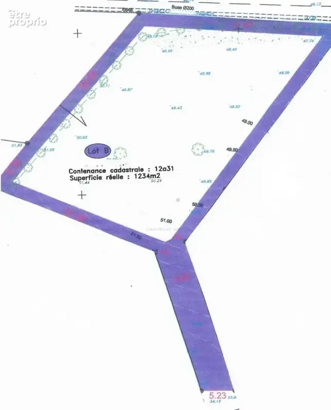 PRIX NEGOCIABLE Terrain constructible de 1301 m² - photo 2