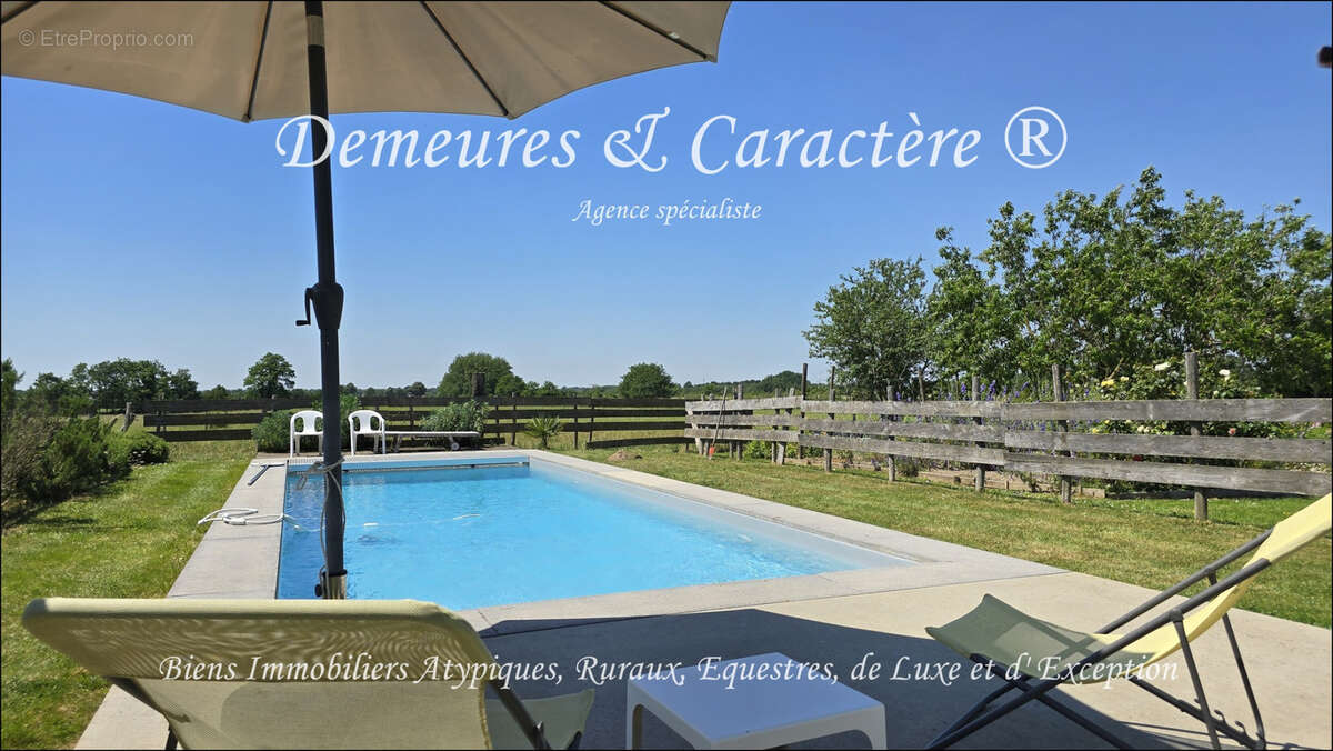 Remarquable maison d'architecte sur 3000m2 avec piscine, terrasse, boulodrome, au Sud de NANTES - photo 27