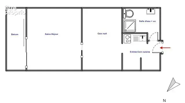 Appartement 2 pièces / 29 m² / 68 000 EUR / SAINT-ETIENNE-EN-DEVOLUY - photo 11