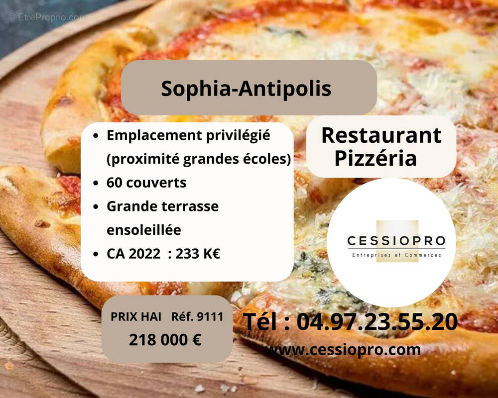 Commerce à VALBONNE