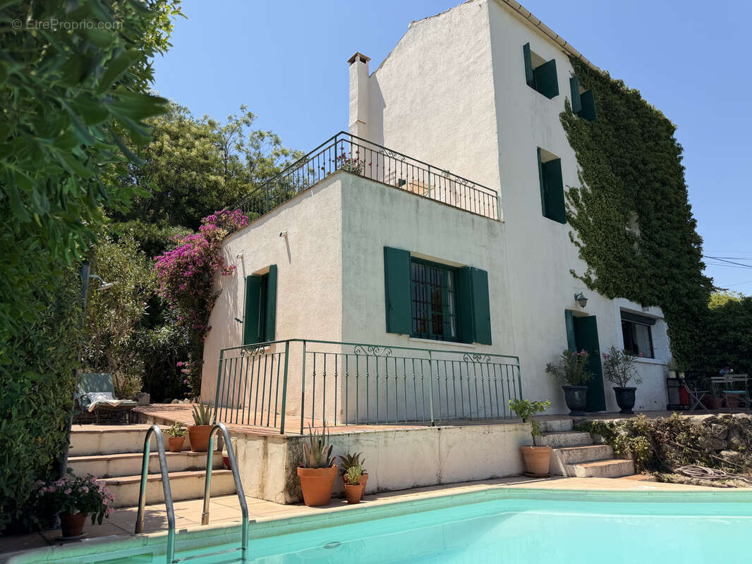Sète, mont saint Clair, maison de charme avec belle vue mer et ville, - photo 6