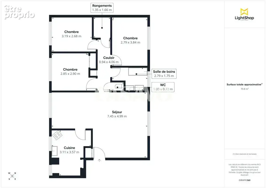 Vente Appartement 4 pièces de 80m² - 78170 La Celle-Saint-Cloud - photo 18