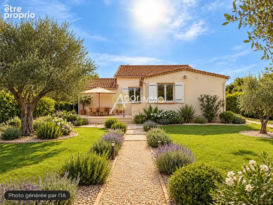 Maison de plain pieds 95m2 avec garage sur 685 m2 de terrain, Six Fours les Plages - photo 3
