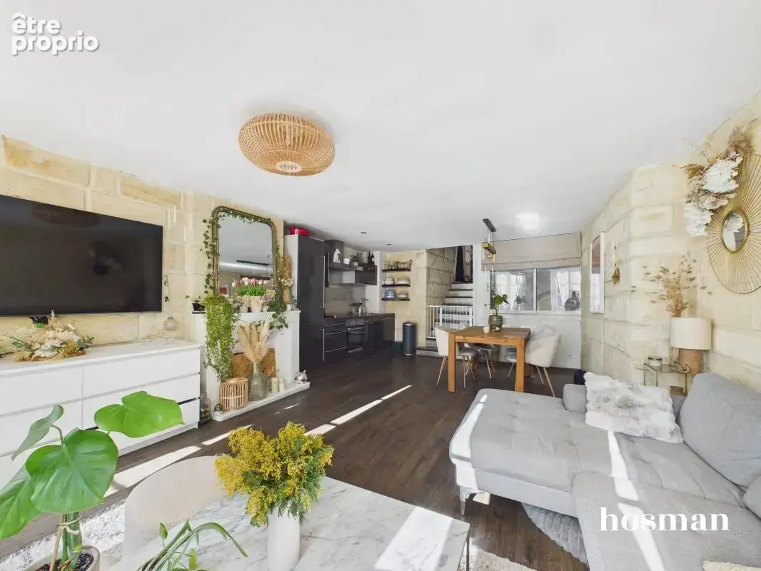 3 pièces - 66 m² traversant - Grenier de 20m2 aménageable - Quai des Salinières, Bordeaux - photo 3
