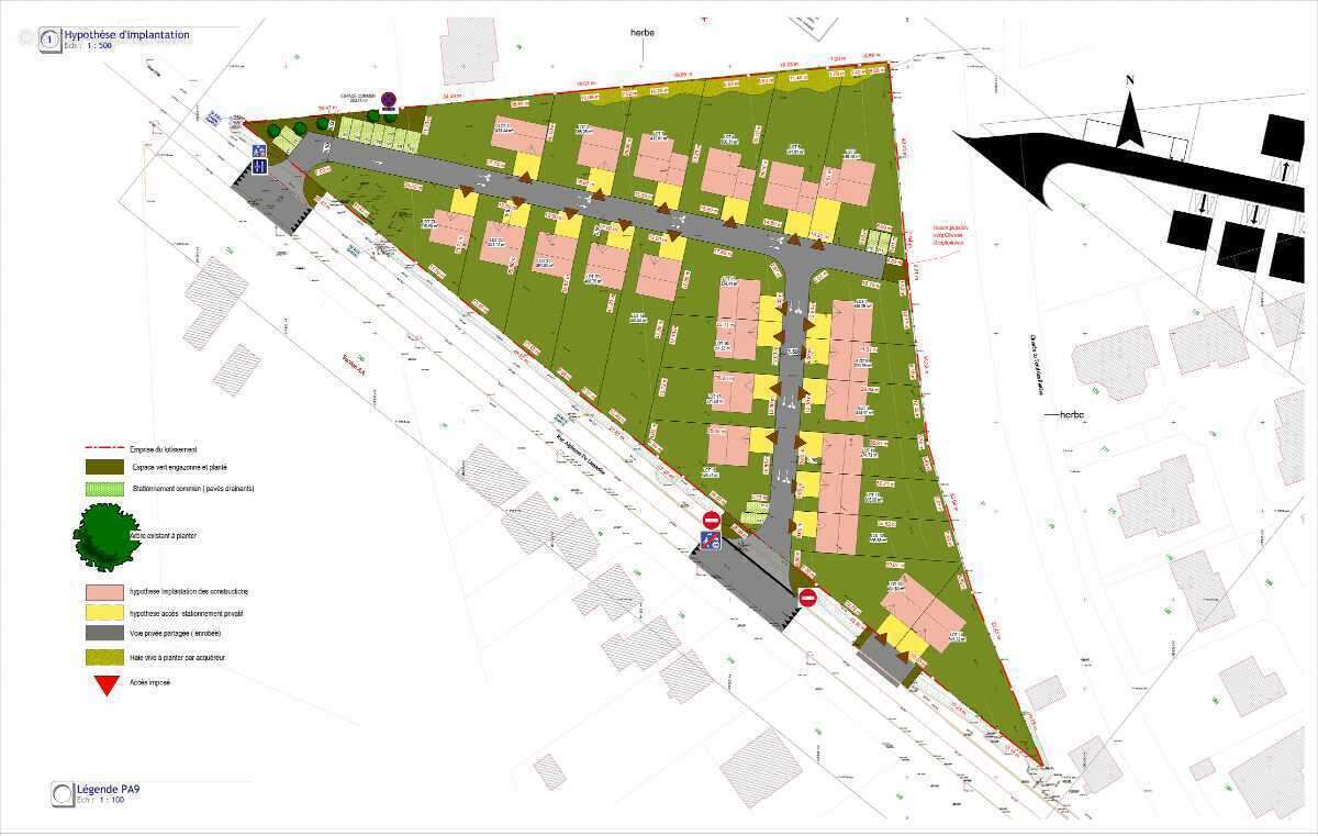 Terrain à HAUCOURT-MOULAINE
