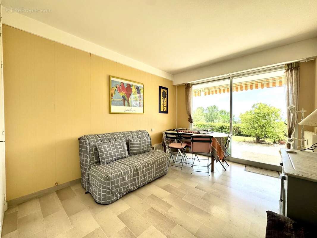 Cannes début de la Croix des gardes-rez de jardin vue mer - photo 15