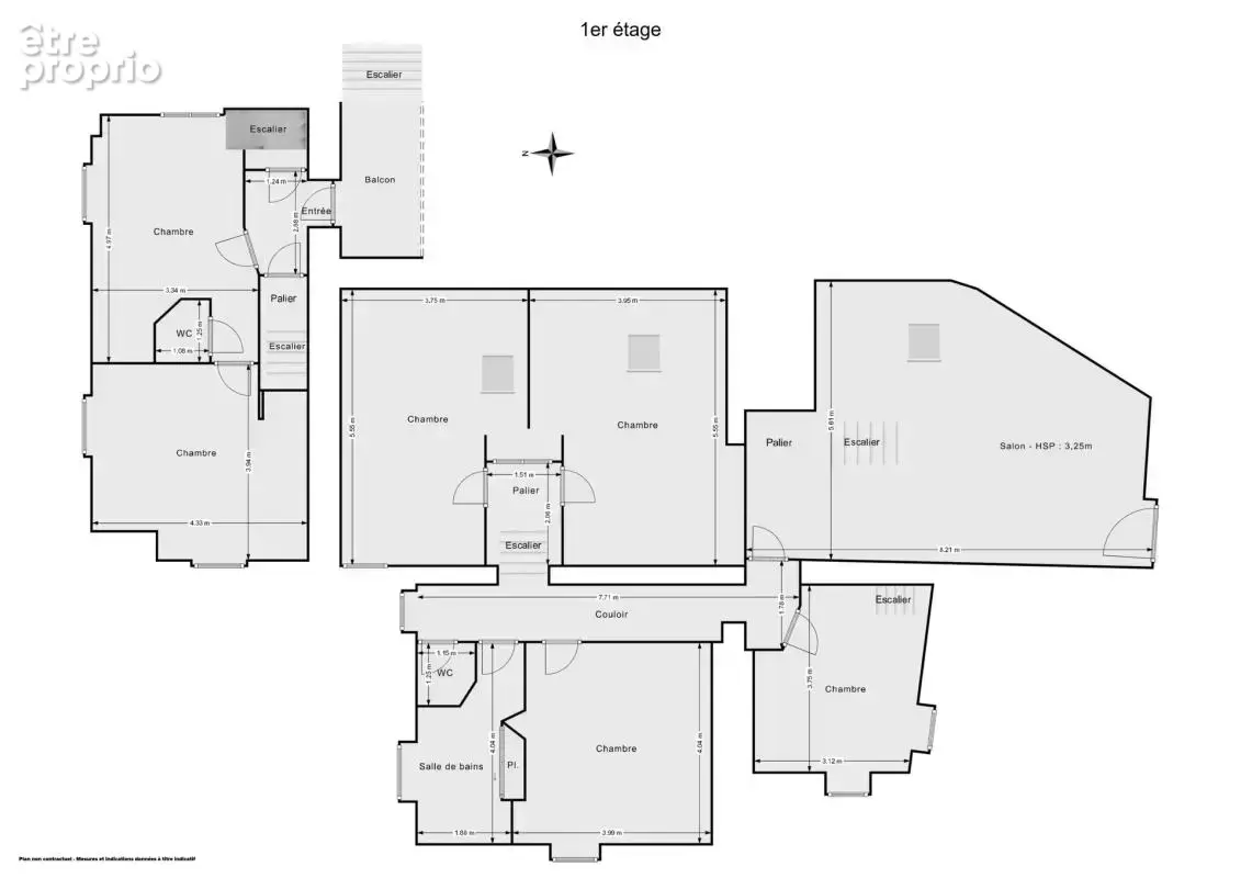 Maison en pierre 7 pièces de 301m² avec 12 ares - Montferrand-le-Château - photo 13