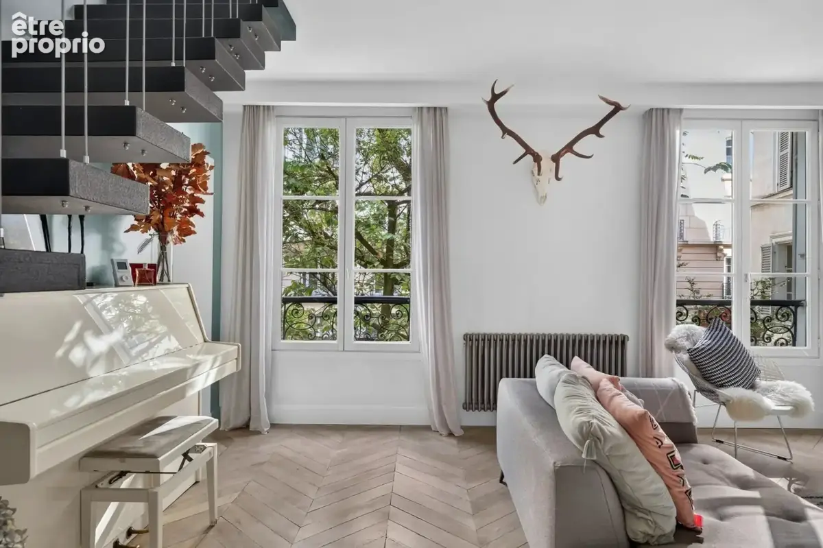 Coeur des batignolles. duplex charme absolu - photo 12